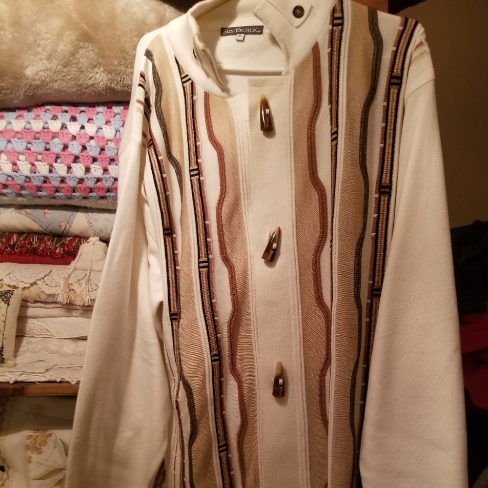 Vintage Cardigan Sweater , super comfy ,slouchy